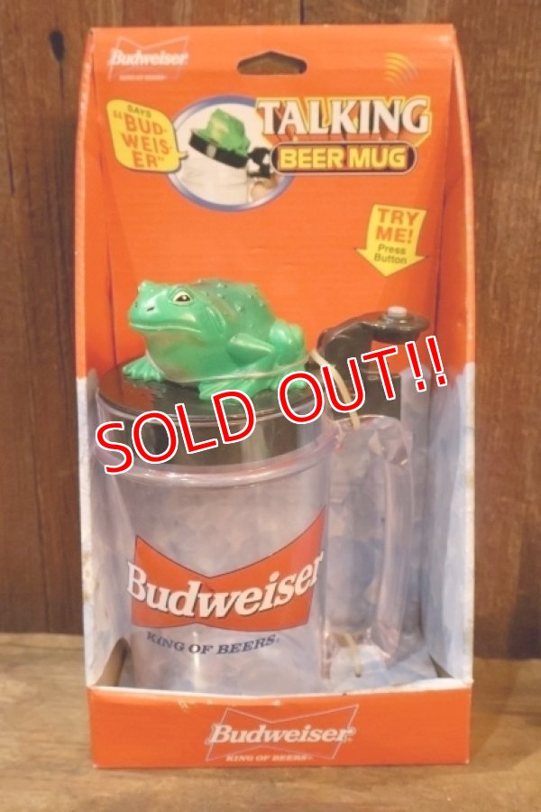 画像1: ct-251008-01 Budweiser 1997 TALKING BEER MUG