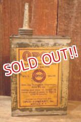 画像: dp-251008-76 OPCO COMPANY 1910's-1920's 1/4 U.S. GALLONS CAN