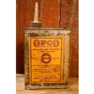 画像: dp-251008-76 OPCO COMPANY 1910's-1920's 1/4 U.S. GALLONS CAN
