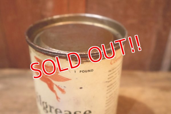 画像5: dp-251008-87 Mobilgrease 1940's 1 POUNDS CAN