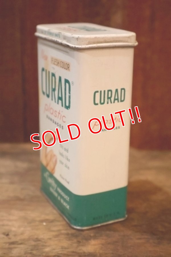画像3: dp-251008-87 CURAD PLASTIC BANDAGES 1960's TIN CAN