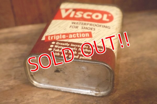 画像7: dp-251008-87 VISCOL WATERPROOFING FOR SHOES  6 OZS. CAN