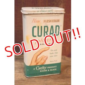 画像: dp-251008-87 CURAD PLASTIC BANDAGES 1960's TIN CAN