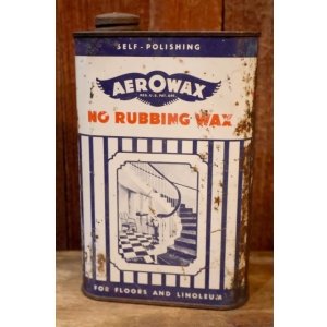 画像: dp-251008-87 AEROWAX 1950's NO RUBBING WAX CAN
