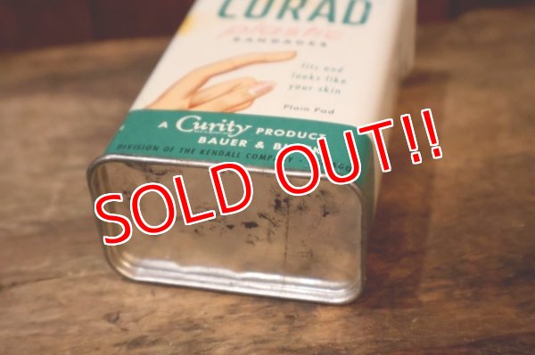 画像8: dp-251008-87 CURAD PLASTIC BANDAGES 1960's TIN CAN