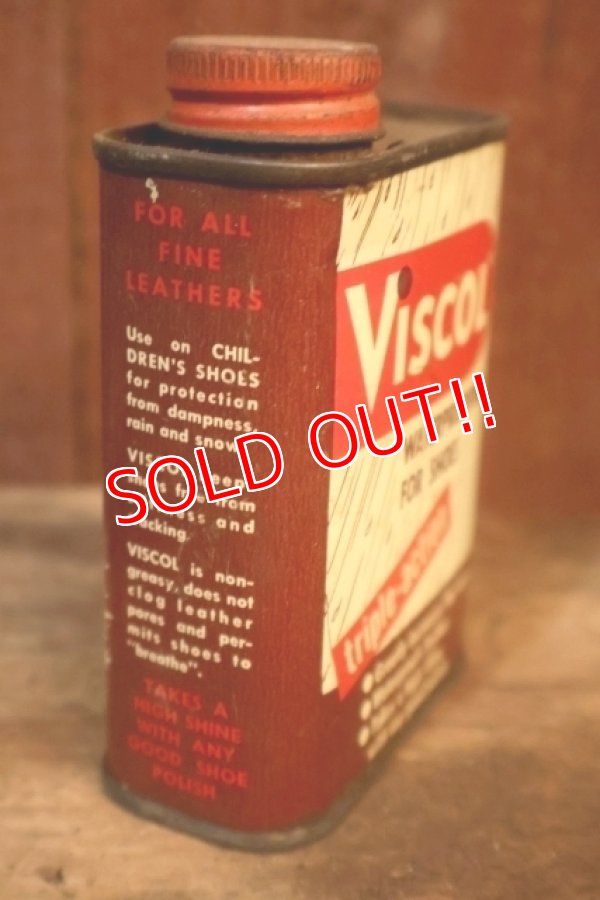 画像4: dp-251008-87 VISCOL WATERPROOFING FOR SHOES  6 OZS. CAN