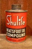画像1: dp-251008-87 Shulife NEATSFOOT OIL COMPOUND 8 OZS. CAN