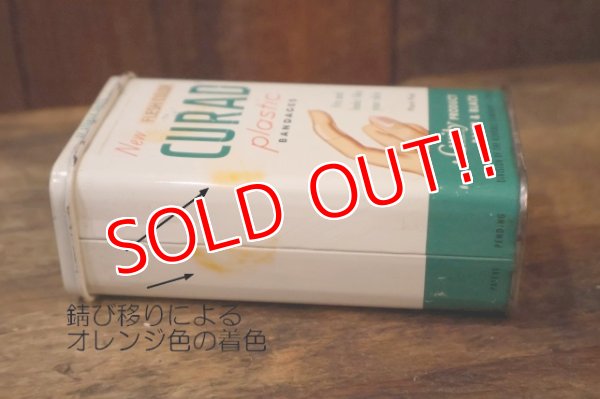 画像4: dp-251008-87 CURAD PLASTIC BANDAGES 1960's TIN CAN