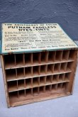 画像13: dp-251008-12 MONROE CHEMICAL COMPANY 1930's PUTNAM DYES-TINTS DISPLAY RACK