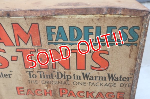 画像9: dp-251008-12 MONROE CHEMICAL COMPANY 1930's PUTNAM DYES-TINTS DISPLAY RACK