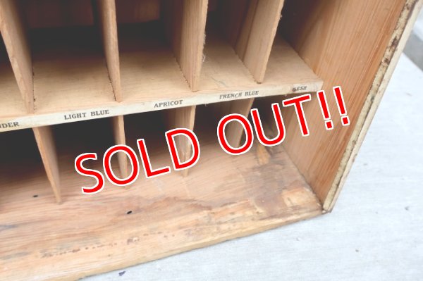 画像14: dp-251008-12 MONROE CHEMICAL COMPANY 1930's PUTNAM DYES-TINTS DISPLAY RACK