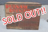 画像: dp-251008-12 MONROE CHEMICAL COMPANY 1930's PUTNAM DYES-TINTS DISPLAY RACK