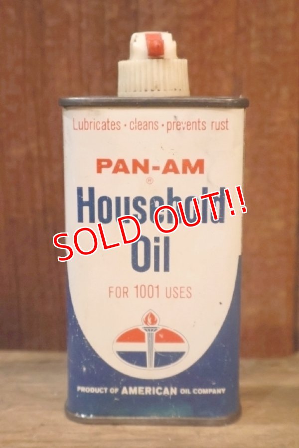 画像1: dp-251008-64 AMERICAN OIL COMPANY / PAN-AM Household Handy Oil Can