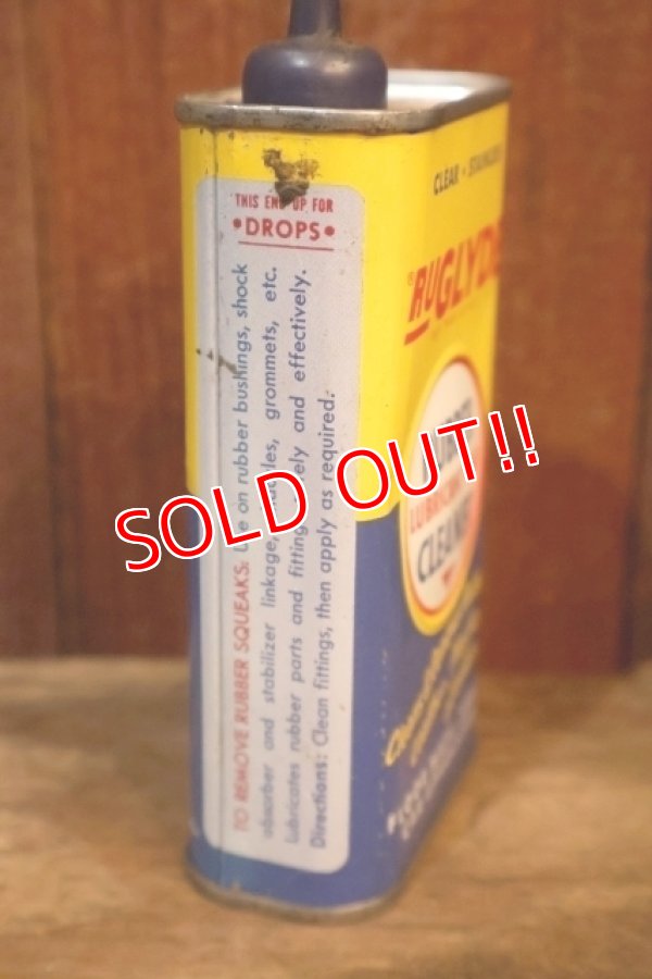 画像5: dp-251008-87 AMERICAN GREASE STICK CO. / RU-GLYDE RUBBER CLEANER HANDY CAN