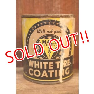 画像: dp-251008-87 MAC'S SUPER GLOSS COMPANY / WHITE TIRE COATING CAN