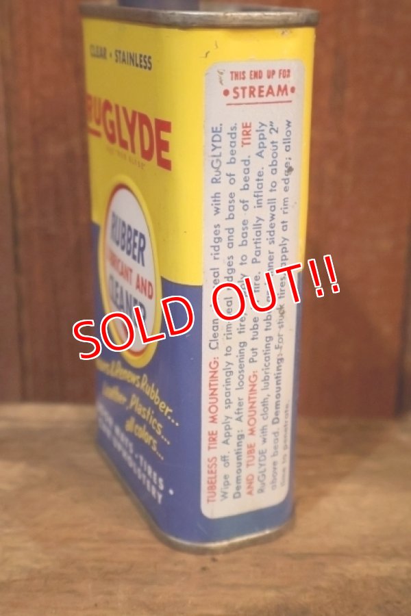 画像4: dp-251008-87 AMERICAN GREASE STICK CO. / RU-GLYDE RUBBER CLEANER HANDY CAN