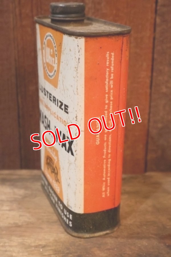 画像4: dp-251008-87 Whiz LUSTERIZE WASH 'n' WAX CAN