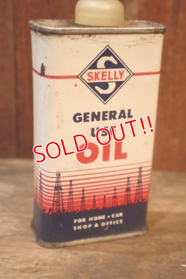 画像2: dp-251008-77 SKELLY OIL COMPANY / 1970's GENERAL USE HANDY OIL CAN