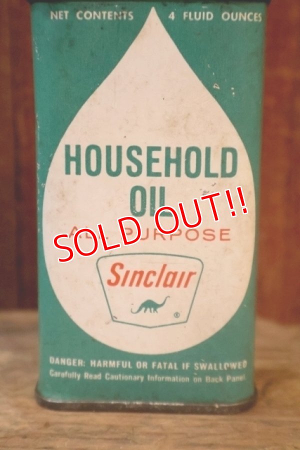 画像2: dp-251008-66 Sinclair / 1960's-1970's HOUSEHOLD HANDY OIL CAN