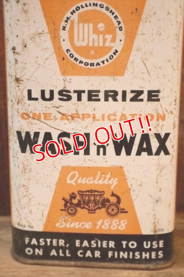 画像2: dp-251008-87 Whiz LUSTERIZE WASH 'n' WAX CAN