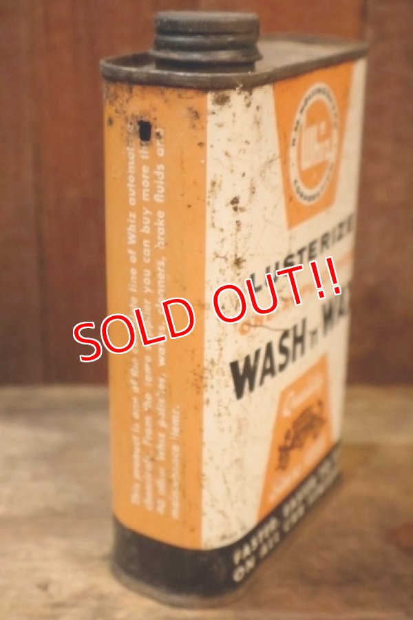 画像5: dp-251008-87 Whiz LUSTERIZE WASH 'n' WAX CAN