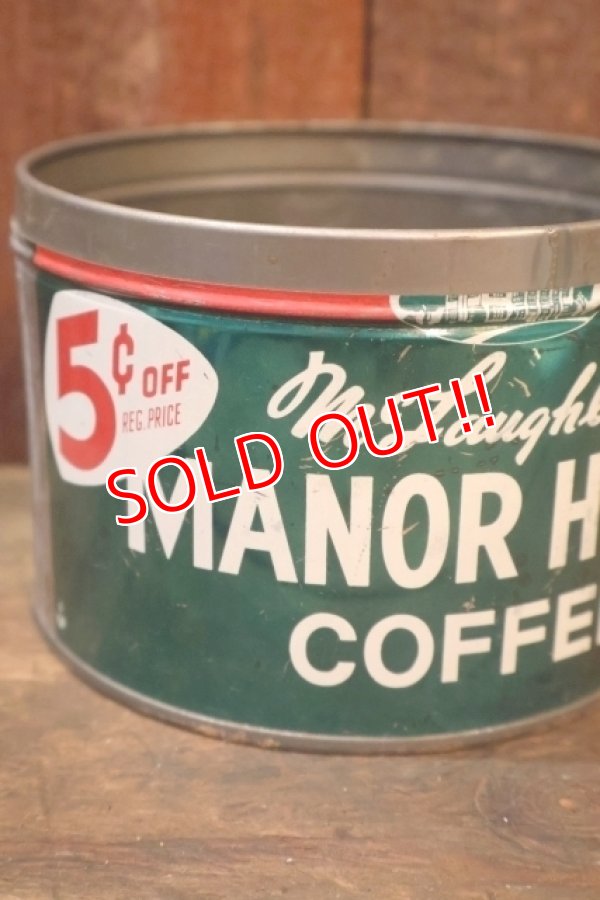 画像4: dp-251010-06 MANOR HOUSE COFFEE Tin Can