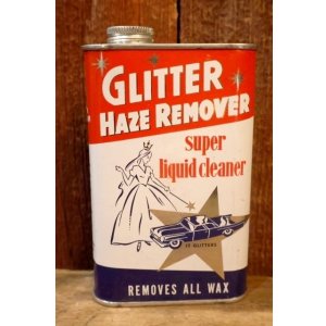 画像: dp-251010-14 GLITTER PRODUCTS, INC 1950's GLITTER HAZE REMOVER Super Liquid Cleaner Can