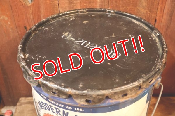 画像7: dp-251008-86 IOWA FARM SUPPLY COMPANY 1950's FARM SERVICE GREASE 40 LBS. CAN