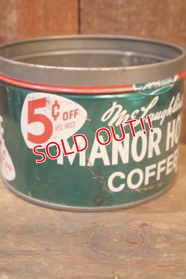 画像2: dp-251010-06 MANOR HOUSE COFFEE Tin Can