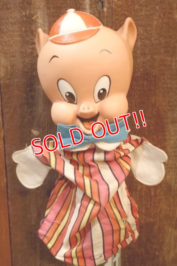 画像1: ct-241008-53 Porky Pig / MATTEL 1960's Talking Puppet