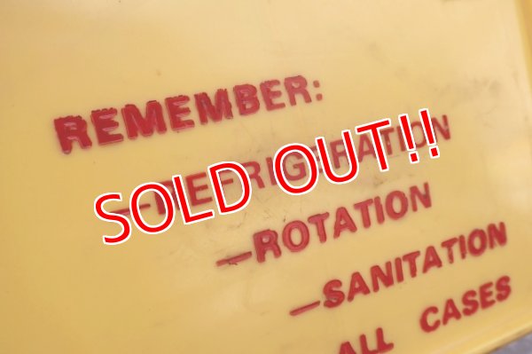 画像6: dp-251010-01 McDonald's 1960's-1970's Plastic Milk Crate