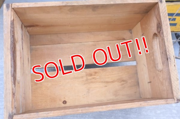 画像12: dp-251010-02 7 Up 1950's Wood Box