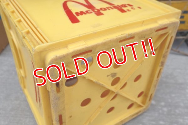 画像14: dp-251010-01 McDonald's 1960's-1970's Plastic Milk Crate