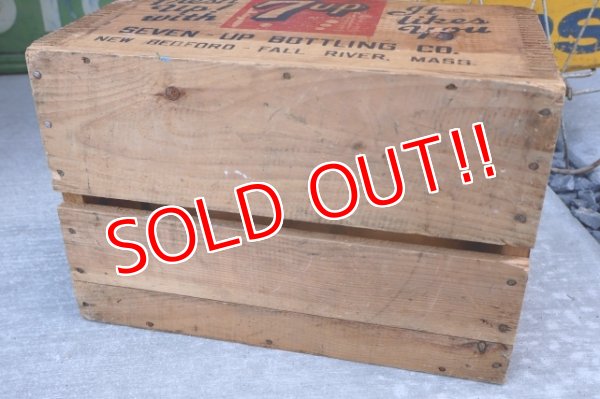 画像14: dp-251010-02 7 Up 1950's Wood Box