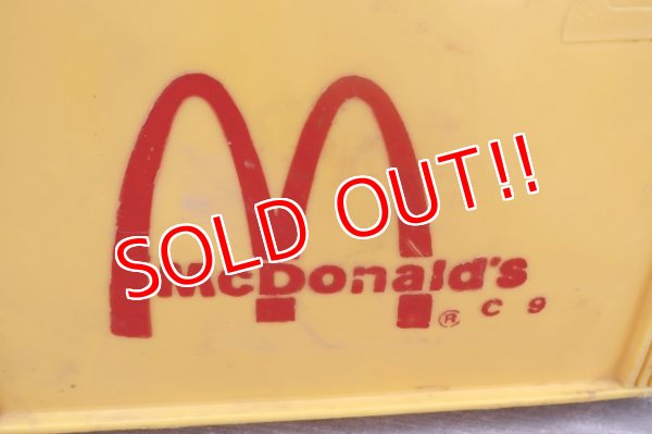 画像2: dp-251010-01 McDonald's 1960's-1970's Plastic Milk Crate