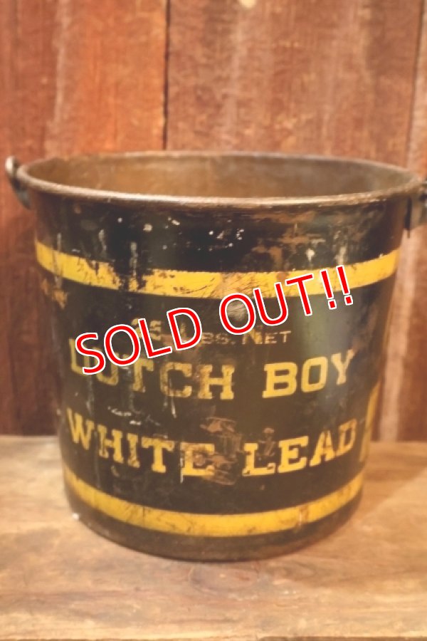 画像2: dp-251010-05 NATIONAL LEAD COMPANY / DUTCH BOY WHITE LEAD 1950's-1960's BUCKET