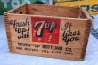 画像1: dp-251010-02 7 Up 1950's Wood Box