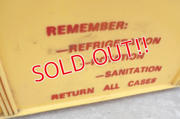 画像8: dp-251010-01 McDonald's 1960's-1970's Plastic Milk Crate