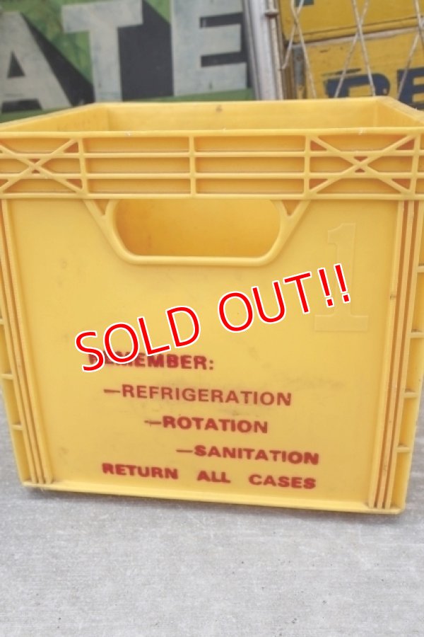 画像5: dp-251010-01 McDonald's 1960's-1970's Plastic Milk Crate