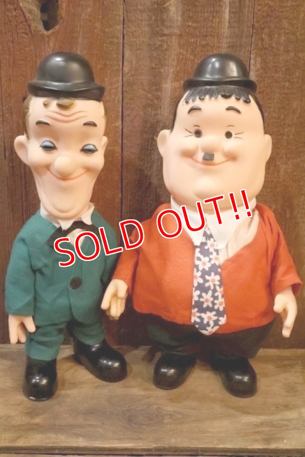 画像1: ct-251010-04 Laurel and Hardy / Berman & Anderson Inc 1973 Vinyl Doll Set