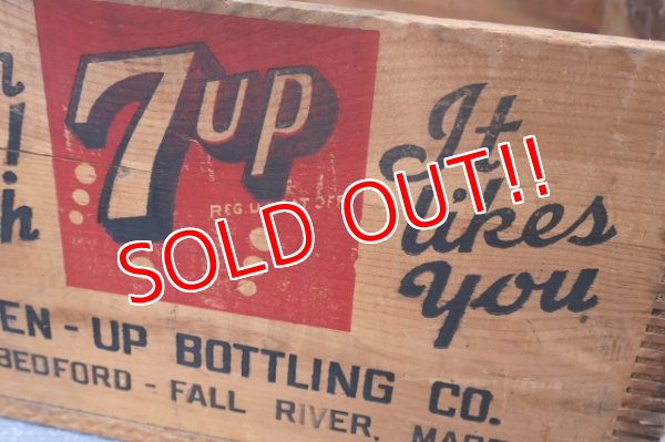 画像3: dp-251010-02 7 Up 1950's Wood Box