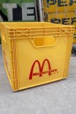 画像1: dp-251010-01 McDonald's 1960's-1970's Plastic Milk Crate