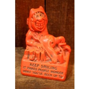 画像: ct-251010-08 Red Devil / Paula 1966 Message Doll (ダメージ修復跡あり)