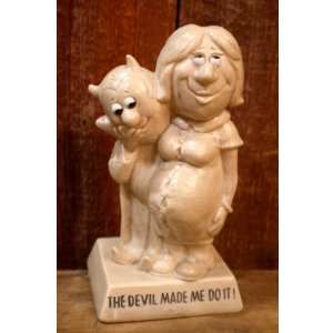 画像: ct-251010-07 Devil & Pregnant Woman / R & W BERRIES 1971 Message Doll