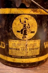 画像: dp-251010-05 NATIONAL LEAD COMPANY / DUTCH BOY WHITE LEAD 1950's-1960's BUCKET