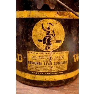 画像: dp-251010-05 NATIONAL LEAD COMPANY / DUTCH BOY WHITE LEAD 1950's-1960's BUCKET