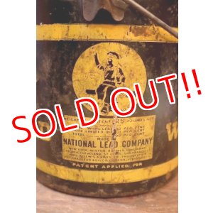 画像: dp-251010-05 NATIONAL LEAD COMPANY / DUTCH BOY WHITE LEAD 1950's-1960's BUCKET