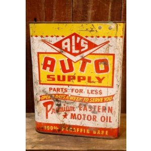 画像: dp-251008-87 AL'S AUTO SUPPLY MOTOR OIL 2 U.S. GALLONS CAN