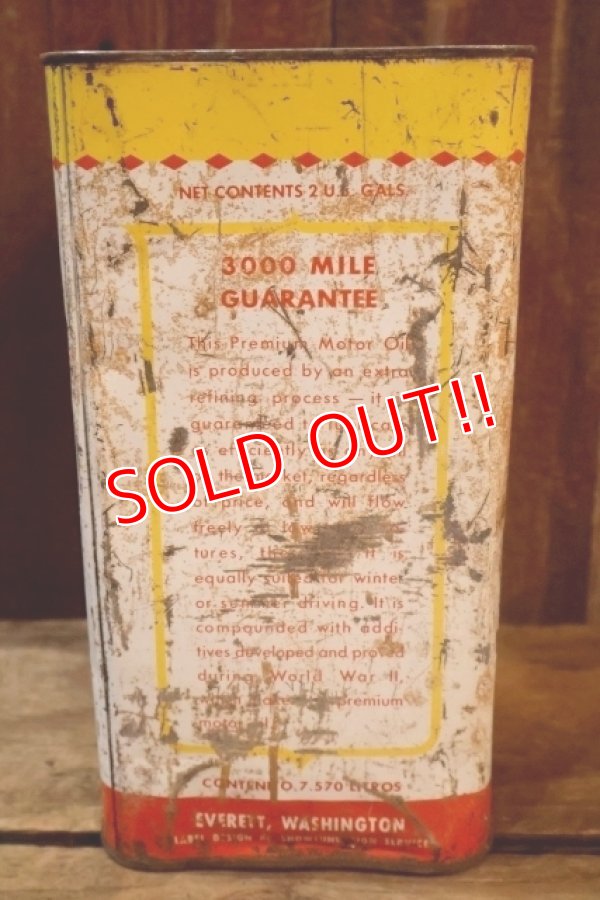 画像8: dp-251008-87 AL'S AUTO SUPPLY MOTOR OIL 2 U.S. GALLONS CAN