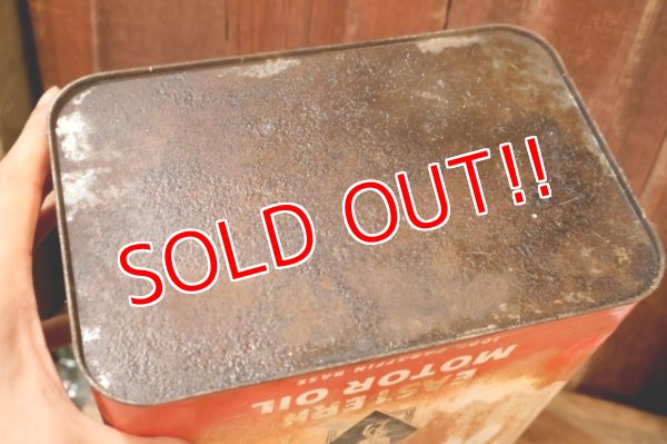 画像8: dp-251008-87 Wigwam EASTERN MOTOR OIL 2 U.S. GALLONS CAN